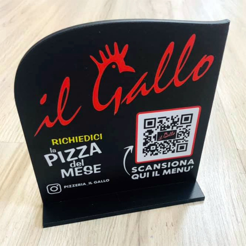 Espositore da banco per menu