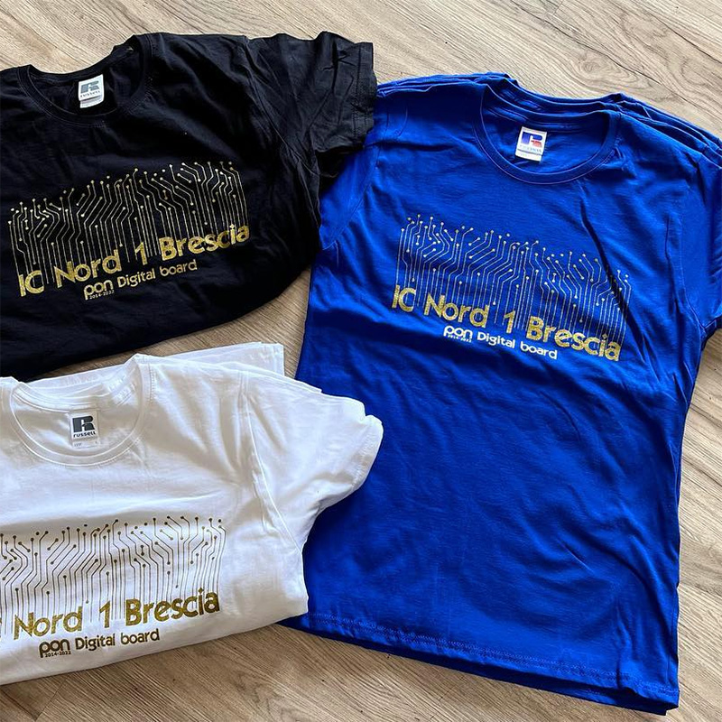 Magliette con stampa serigrafica Brescia