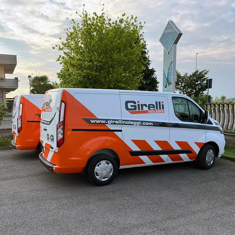 Adesivi per furgoni aziendali