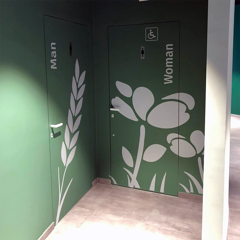 Adesivi per parete bagno