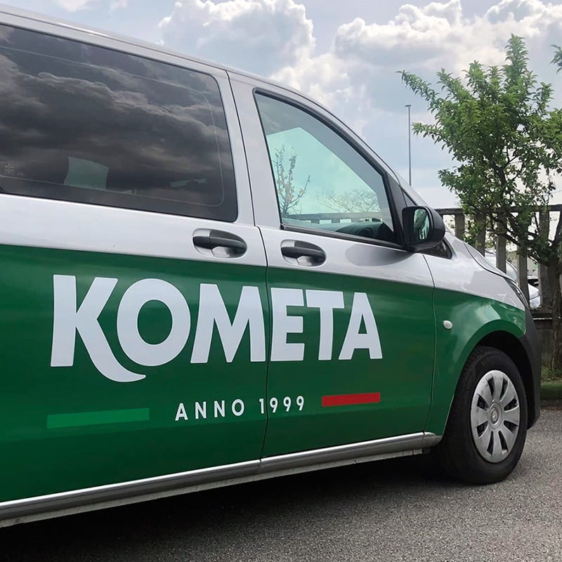 Adesivi stampati per automezzo