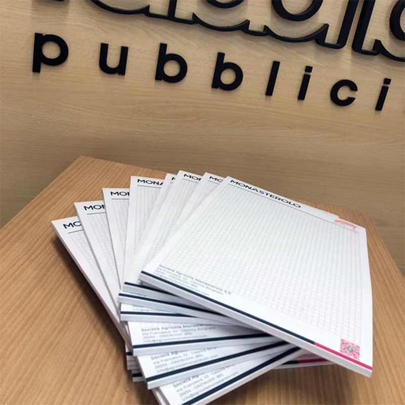 Block notes aziendali