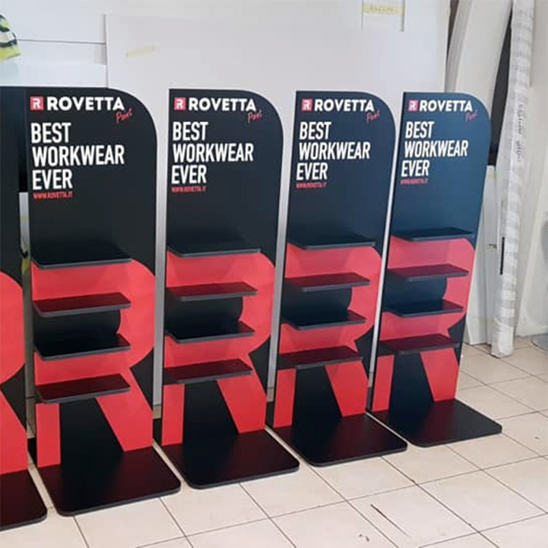 Espositore per azienda